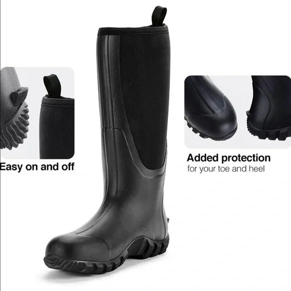 Tidewe | Shoes | Tidewe Rubber Boots For Men Multiseason  display picture 2